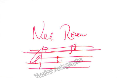 Autograph Music Quote Signed (1)