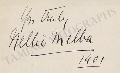 Melba, Nellie (1901)