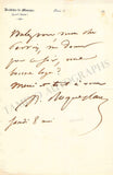 Roqueplan, Nestor - Set of 2 Autograph Letters Signed