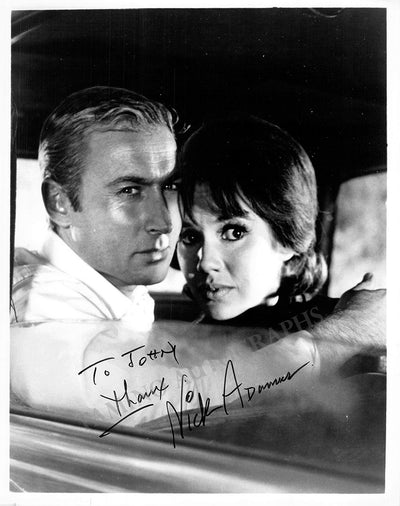 Adams, Nick - Signed Photograph in "Young Dillinger"