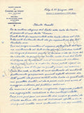Guerra, Nicola - Autograph Letter Signed 1933