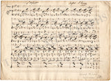 Vaccai, Nicola - Autograph Score "L'Orfanella"