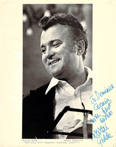 Guillaume Tell recording session