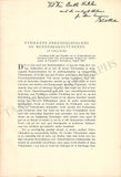 Bohr, Niels - Signed Booklet 1939