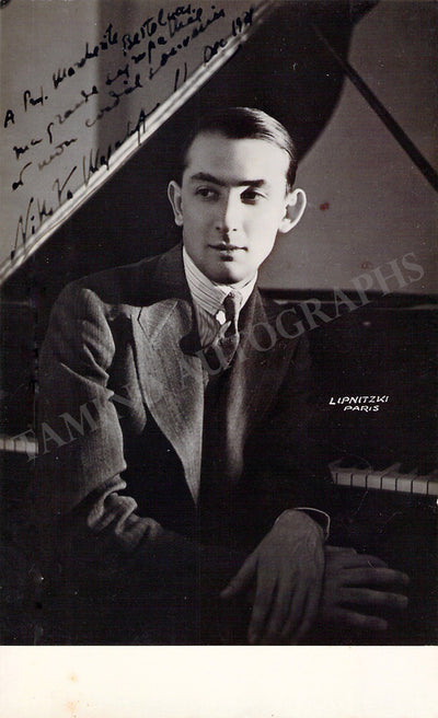 Magaloff, Nikita - Signed Photograph 1931