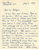 Lopatnikoff, Nikolai - Autograph Letter Signed 1944