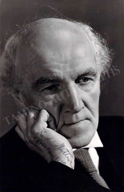 Medtner, Nikolai - Signed Photograph 1949
