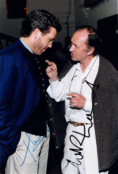 Hampson, Thomas - Harnoncourt, Nikolaus - Double Signed Photograph