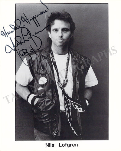 Lofgren, Nils - Signed Photograph