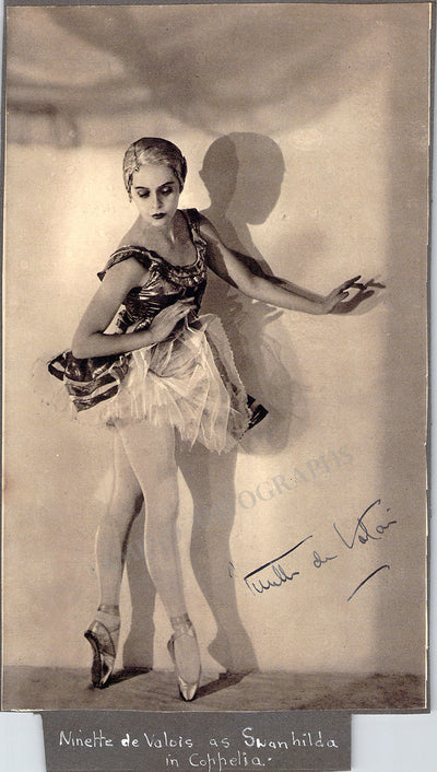 De Valois, Ninette - Signed Photograph