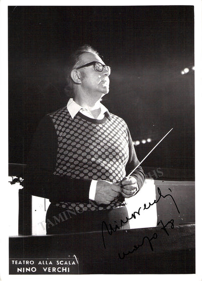 Verchi, Nino - Signed Photograph 1978