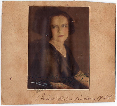 Signed Photo (1921)