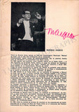 Fontenla, Norma - Neglia, Jose - Signed Program Buenos Aires 1969