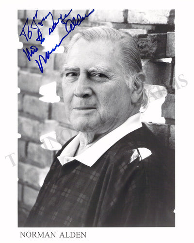 Alden, Norman - Signed Photograph