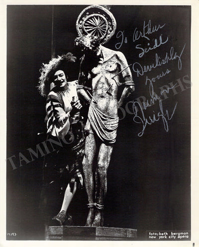 Treigle, Norman - Signed Photograph in Faust