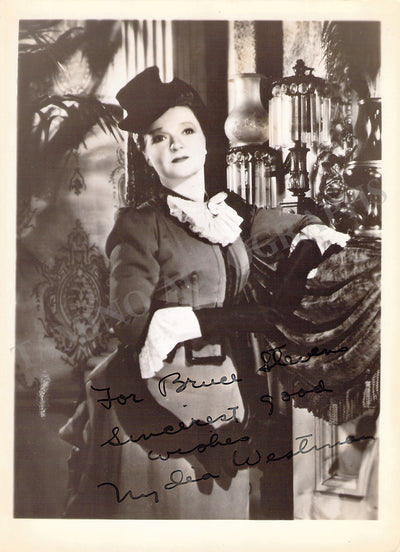 Westman, Nydia - Signed Photograph