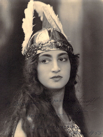 Ricquier, Odette - Signed Photograph in Der Ring des Nibelungen