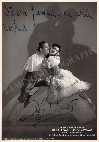 Amati, Olga - Signed Photograph