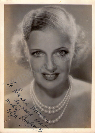Baclanova, Olga - Signed Photograph