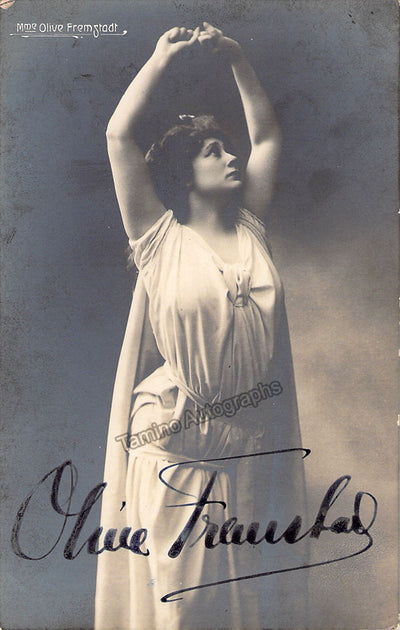 Fremstad, Olive - Signed Photograph