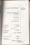 Messiaen, Olivier - Signed Program Strasbourg 1970