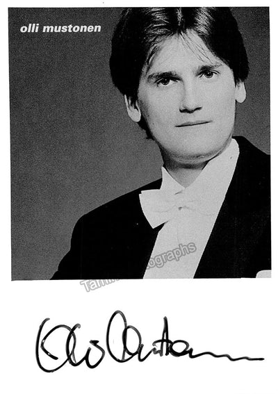 Mustonen, Olli - Signed Photograph