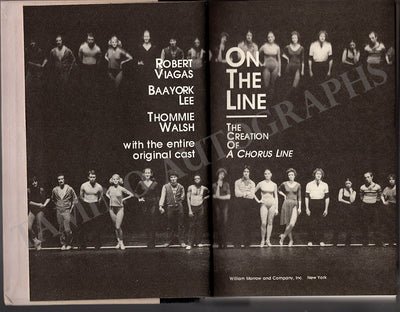 Baayork, Lee & Others - Signed Book "On The Line"