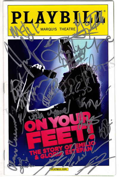 On Your Feet! - Signed Broadway Musical Playbill