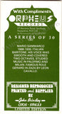 Opera Stars - Cards Collection by Orfeo Records