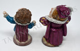 Opera Singers - Set x 2 Porcelain Figurines