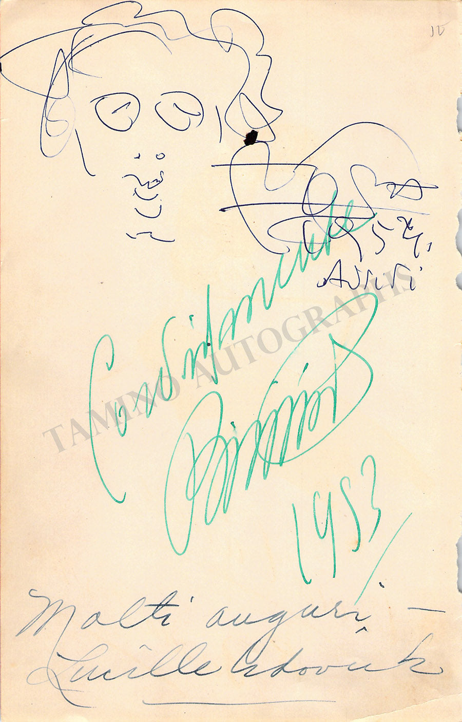 Opera Singers - Signatures Lot 1950s and on (Lot 1)