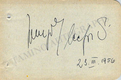 Opera Singers - Signatures Lot 1950s and On (Lot 3)