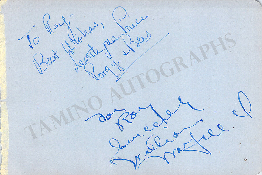Opera Singers - Signatures Lot 1950s and On (Lot 3)