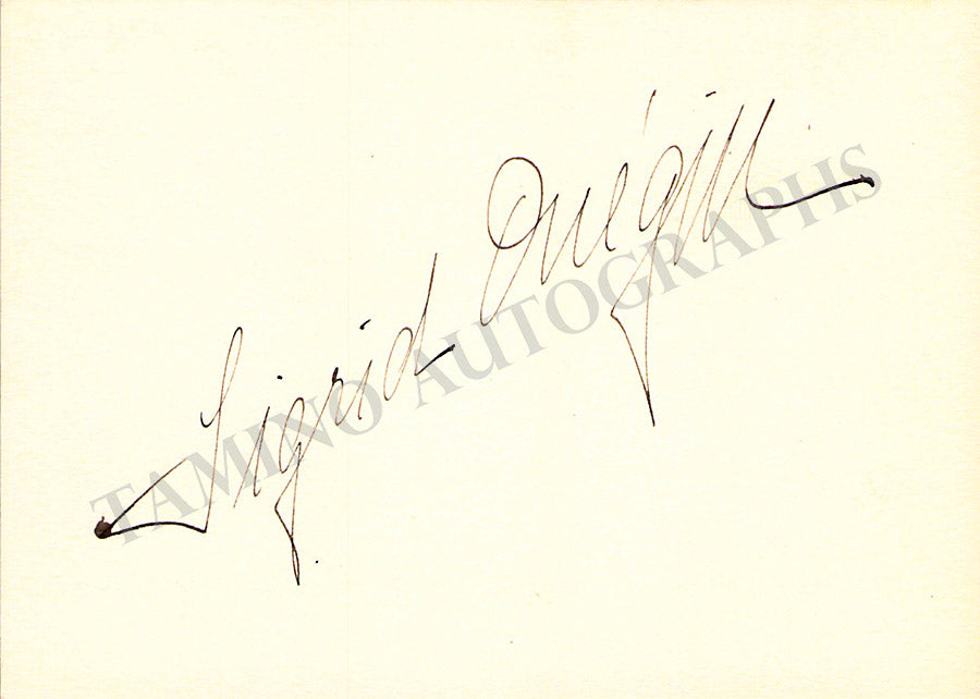 Opera Singers - Signatures 1930s-1940s (Lot 1)