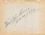 Opera Singers - Signatures 1930s - 1940s (Lot 3)