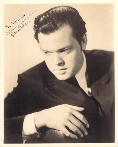 Welles, Orson - Signed Photograph