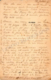 Metenier, Oscar - Set of 4 Autograph Letters Signed 1887