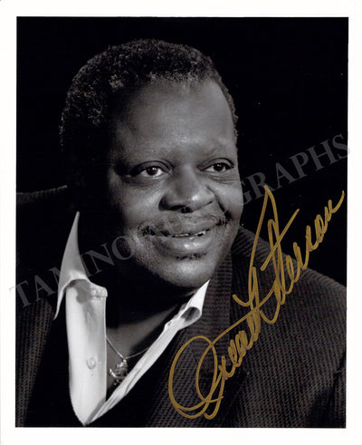 Peterson, Oscar - Signed Photograph