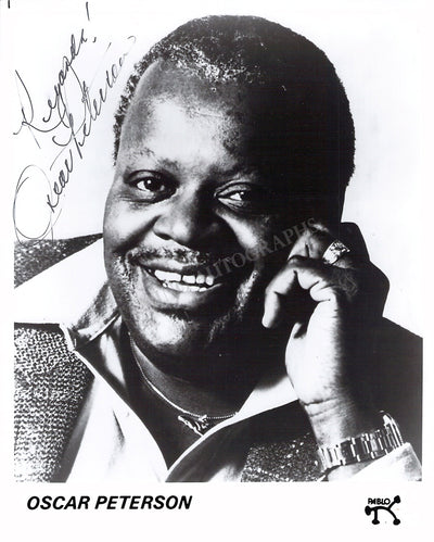 Peterson, Oscar - Signed Photograph