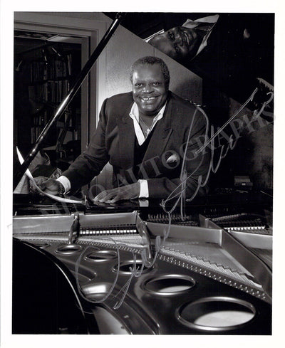 Peterson, Oscar - Signed Photograph