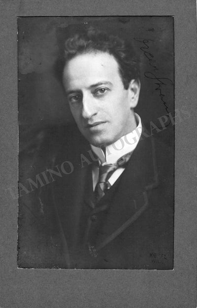 Straus, Oscar - Signed Photograph