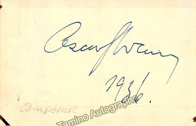 Signed Card (1936)