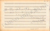 Gabrilowitsch, Ossip - Autograph Music Quote Signed 1904