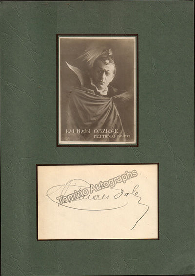 Kalman, Oskar - Signature Cut + Photo in Faust