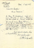 Erhardt, Otto - Autograph Letter Signed 1932 to A. Toscanini