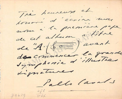 Signed Album Page (1)