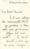 Tosti, Paolo - Autograph Letter Signed