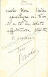 Tosti, Paolo - Autograph Letter Signed