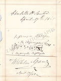 Parepa-Rosa, Euphrosyne & Others - Signed Album Page 1865