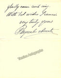 Amato, Pasquale - Autograph Letter Signed + Photo